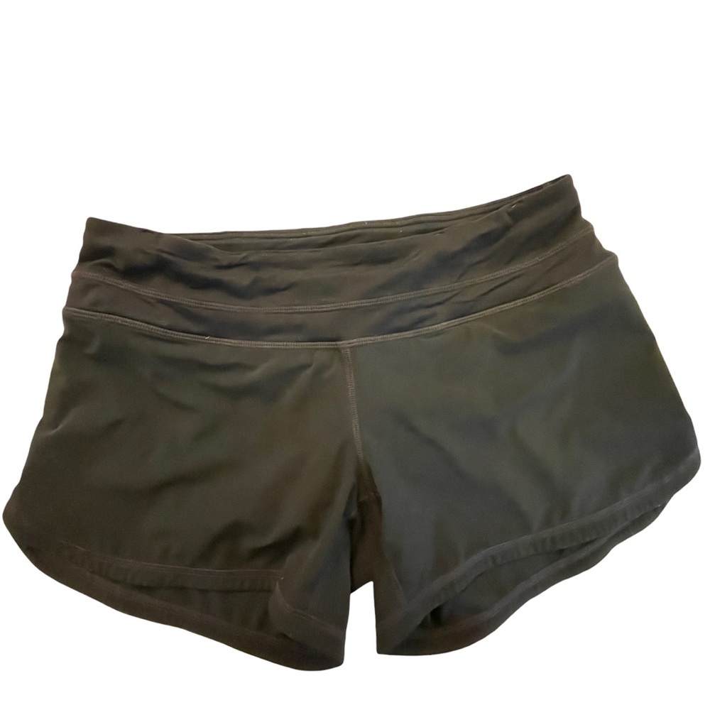 Lululemon Athletica Black Groovy Run Shorts, Sz 6